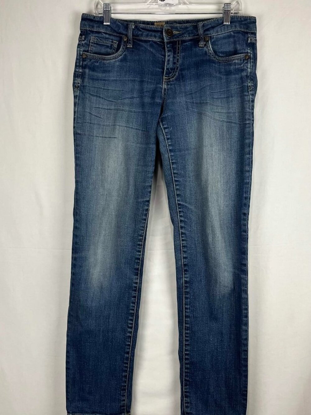GUC KUT from the Kloth Womens Blue Stretch Embroidered Denim Jeans Size 6